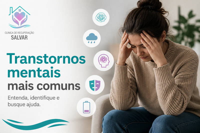 Transtornos mentais mais comuns